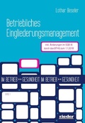 Cover: Betriebliches Eingliederungsmanagement - Rieder Vlg f. Recht u. Kommunik.