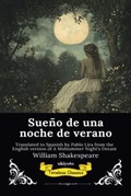 Cover: Sue&ntilde;o de una noche de verano | Spanish Version of A Midsummer Night's Dream - Ukiyoto Publishing