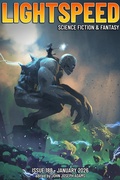 Cover: Lightspeed Magazine, Issue 188 (January 2026) - Adamant Press