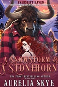 Cover: A Snowstorm & A Stonehorn - Amourisa Press