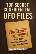 Cover: The Shadowcraft Over Pine Hollow (Top Secret Confidential UFO Files, #11) - Tamara Taks