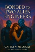 Cover: Bonded to Two Alien Engineers (The Alien Bond Series, #3) - Caitlyn McLucas