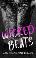 Cover: Wicked Beats: A Curvy Girl Meets Rockstar Romance (Wrecked Rockstar Romance, #3) - C.D. Gorri