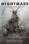 Cover: Nightmare Magazine, Issue 160 (January 2026) - Adamant Press