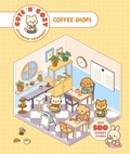 Cover: Cute 'n' Cozy Sticker Therapy: Coffee Shops - Skittledog