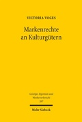 Cover: Markenrechte an Kulturg&uuml;tern - Mohr Siebeck