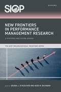Cover: New Frontiers in Performance Management Research - Oxford University Press Inc