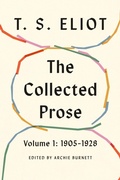Cover: The Collected Prose, Volume 1: 1905-1928 - Farrar, Straus and Giroux