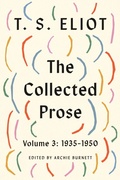 Cover: The Collected Prose, Volume 3: 1935-1950 - Farrar, Straus and Giroux