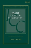 Cover: Mark, a Critical Introduction - Bloomsbury Academic