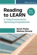 Cover: Reading to Learn - Teachers' College Press