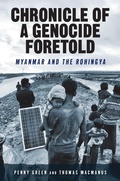 Cover: Chronicle of a Genocide Foretold - Rutgers University Press