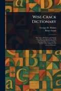 Cover: Wise-Crack Dictionary - Creative Media Partners, LLC
