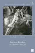 Cover: Essays on Freedom and Proportionality - Bloomsbury Academic