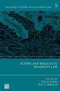 Cover: Actors and Roles in EU Disability Law - Bloomsbury Academic
