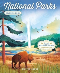 Enlarge image Cover: National Parks Coloring Book - Get Creative 6