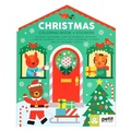 Cover: Christmas Coloring Book + Stickers - Chronicle Books