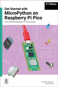 Enlarge image Cover: Get Started with Micropython on Raspberry Pi Pico - Raspberry Pi Press