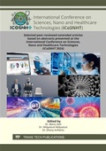 Cover: International Conference on Sciences, Nano and Healthcare Technologies (ICoSNHT) - Trans Tech Publications Ltd