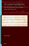 Cover: De anima intelligente - Brill