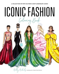 Enlarge image Cover: Iconic Fashion Coloring Book - Page Street Publishing