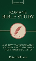Cover: Romans Bible Study - 40-Day Bible Study Series