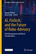 Cover: AI, FinTech, and the Future of Robo-Advisory - Springer