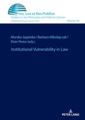 Cover: Institutional Vulnerability in Law - Peter Lang Verlag