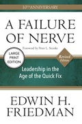 Cover: A Failure of Nerve (Large Print Edition) - Church Publishing Inc