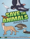 Cover: Save the Animals Activity Book - Adventure Publications