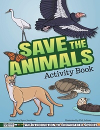 Enlarge image Cover: Save the Animals Activity Book - Adventure Publications