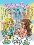 Cover: Fashion Girls Around the World Coloring Book - Anna Nadler Art