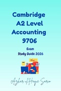 Cover: Cambridge A2 Level Accounting 9706 - Azhar Sario Hungary