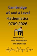 Cover: Cambridge AS and A Level Mathematics 9709 2026 - Azhar Sario Hungary