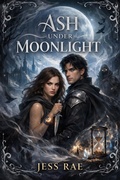 Cover: Ash Under Moonlight (Sun and Moon Series, #2) - jess rae
