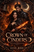 Cover: Crown of Cinders (Sun and Moon Series, #3) - jess rae