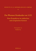 Cover: Das Wormser Konkordat von 1122 - B&ouml;hlau