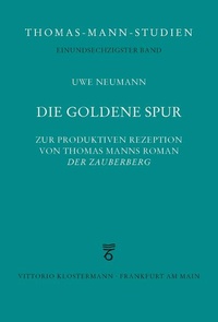 Enlarge image Cover: Die goldene Spur - Vittorio Klostermann Verlag