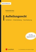 Cover: Aufteilungsrecht - LexisNexis Verlag ARD ORAC GmbH