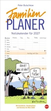 Cover: Peter Butschkow: Familienplaner 2027 - Heye