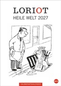 Cover: Loriot Heile Welt Halbmonatskalender 2027 - Heye