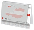 Cover: Schreibtischkalender &Ouml;sterreich klein 2027 - Heye