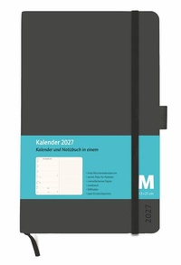 Enlarge image Cover: Kombitimer schwarz mittel 2027 - Heye
