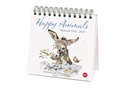 Cover: Hannah Dale: Happy Animals Premium-Postkartenkalender 2027 - Heye