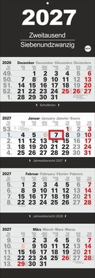 Enlarge image Cover: 4-Monatsplaner 2027 - Heye