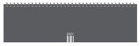 Enlarge image Cover: Wochenquerplaner, anthrazit 2027 - Heye