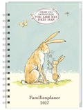 Cover: Wei&szlig;t du eigentlich, wie lieb ich dich hab? Familienplaner-Buch A5 2027 - Heye