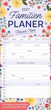 Cover: Deko-Familienplaner Flower Time 2027 - Heye