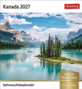 Cover: Kanada Sehnsuchtskalender 2027 - Wochenkalender mit 53 Postkarten - Harenberg