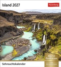 Cover: Island Sehnsuchtskalender 2027 - Wochenkalender mit 53 Postkarten - Harenberg